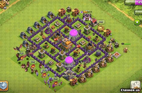 If you've been at town hall 7 for any amount of time, you'll know that when it comes to war, you'll need to be clever when it comes to designing a th7 war base. Town Hall 7 a best TH7 trophy - farming base [With Link ...