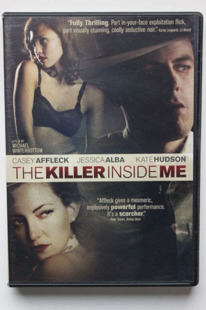 The Killer Inside Me Dvd Casey Affleck Jessica Alba Kate Hudson Ebay