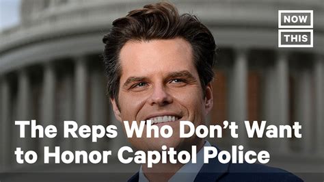 These Republicans Voted Against Honoring Capitol Police YouTube