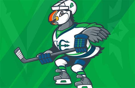 Beacon The Puffin Introduced As Maine Mariners Mascot Sportslogosnet