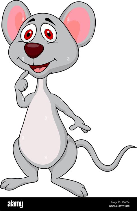 Happy Cartoon Rat Standing Smiling Hi Res Stock Photography And Images