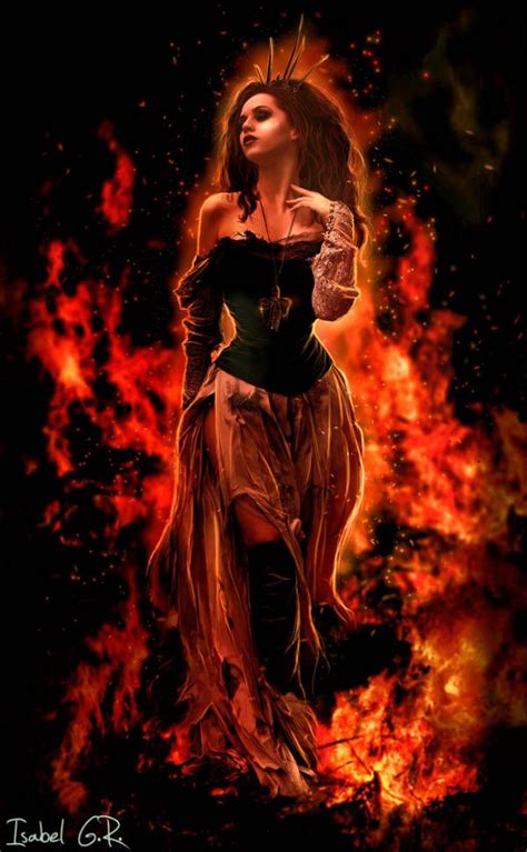 Through The Fire And Flames By Ladypingu Beautiful Fantasy Art