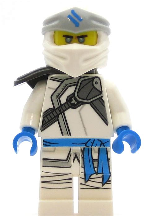 Lego Ninjago Minifigure Zane Secrets Of The Forbidden Spinjitzu