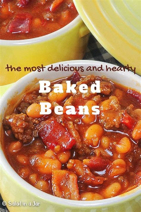 75+ easy recipes to turn a pack of ground beef into dinner. Baked Beans with Meat To Make Your Barbecue Complete ...