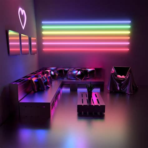 What would your dream bedroom look like? ig: jessaudreylynn | Game room design, Neon room, Girl ...