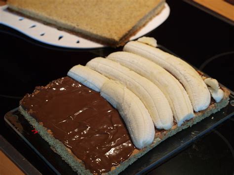 Bananen -Split-Torte Rezept