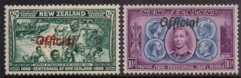 New Zealand 1940 The 100th Anniversary Of Nz Officials Selection Mh