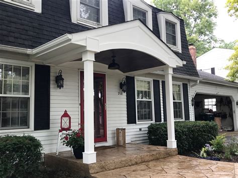 The most common thing on each porch is greenery, so. Front Porch Addition - AM Kitchen & Bath