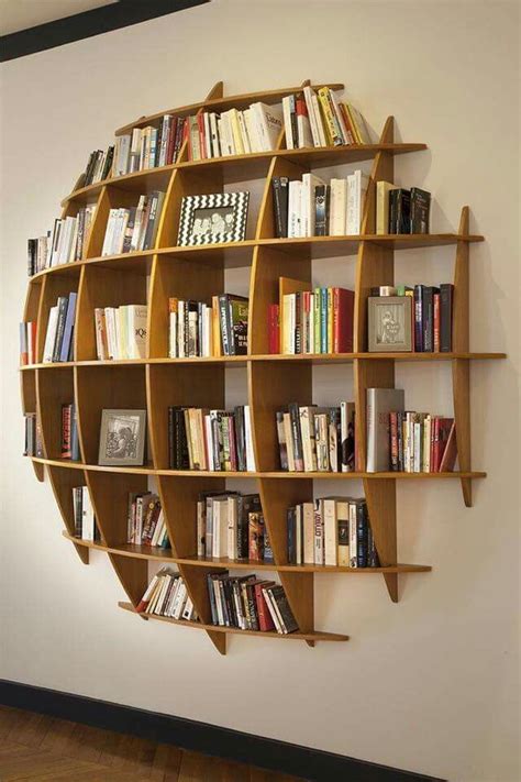 Contoh desain rak buku minimalis language:id. Desain Rak Buku Minimalis Nempel di Dinding Paling Keren ...