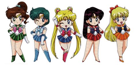 Sailor Moon Chibis Group Sailor Moon Chibis Group Chibi