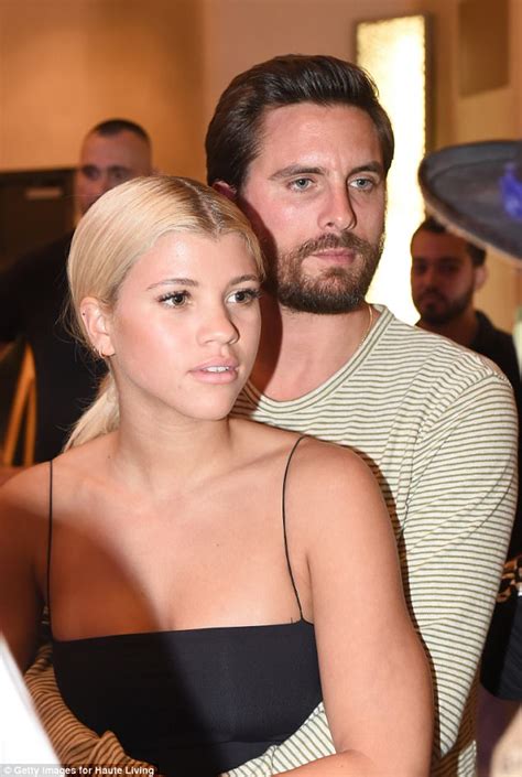 sofia richie and scott disick enjoy a night out in miami daily mail online