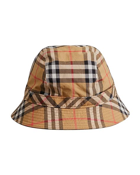 Burberry Mens Vintage Check Bucket Hat Neiman Marcus