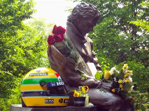 Ayrton Senna Forever Ayrton Senna Memorial At Imola San Marino Italy