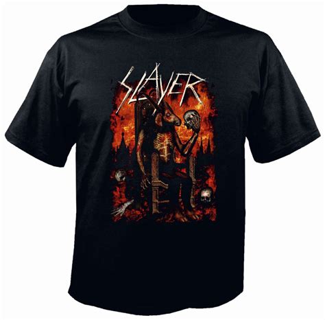 Slayer Band T Shirt Metal And Rock T Shirts And Accessories