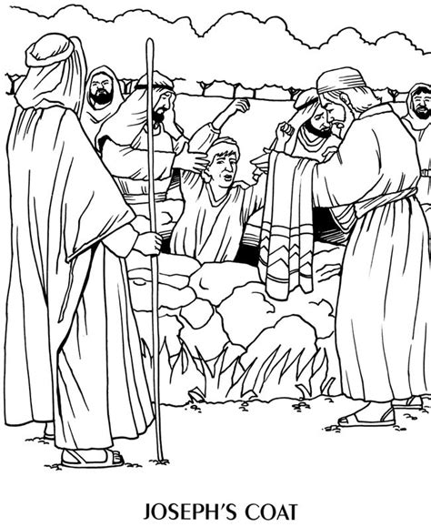 December 25 with mary, joseph and baby jesus. Joseph Coat Of Many Colors Coloring Page at GetDrawings ...