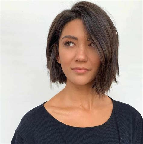 You can add colors to your hair and decide whether you want fewer layers or more layers in your hairstyle. 90 Classy and Simple Short Hairstyles for Women over 50 | Thick hair styles, Oval face haircuts ...