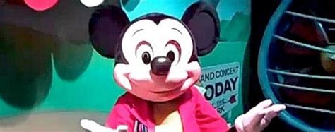 Talking Live Mickey Mouse Character Of New Interactive Disney Meet And