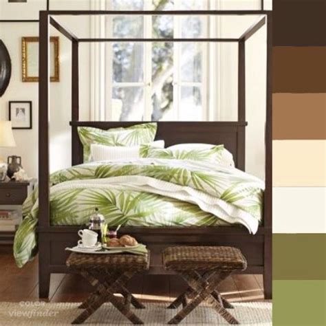 Woven grass baskets for storage add a great detail, and natural sisal is the ideal covering for bare floors. British colonial color palette | Bedroom design ...