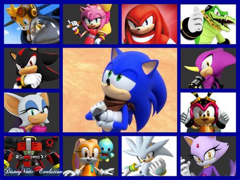 Main Sonic Cast Sonic The Hedgehog Fan Art 36719918 Fanpop