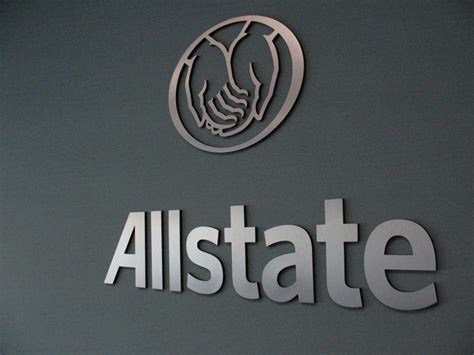 Custom Office Lobby And Reception Signs For Allstate Insurance In