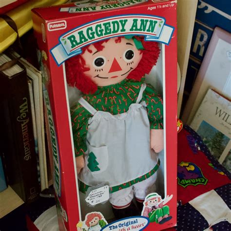 Playskool Raggedy Ann Doll 1988 In Box