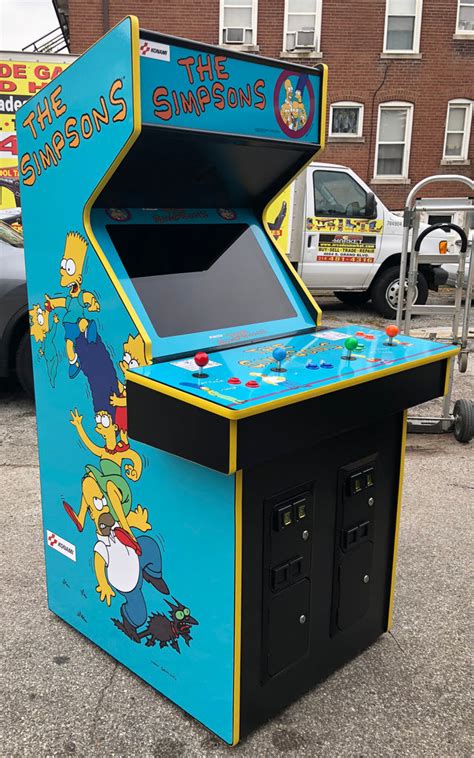 Simpsons Arcade Game Lots Of New Parts Extra Sharp Delivery Time 6 8