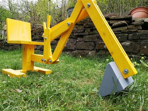 Wir alle zu erreichen diese besondere. Sandkastenbagger aus Holz | Holzspielzeug selber bauen ...