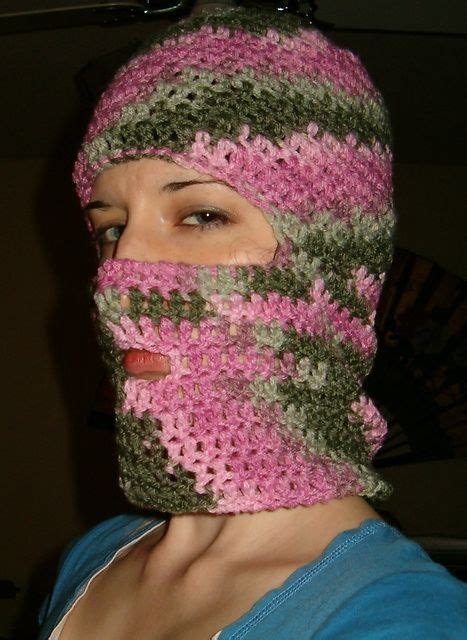 Ninja Mask Pattern Crochet Pinterest Crochet Hat Pattern Knitting Crochet Cap