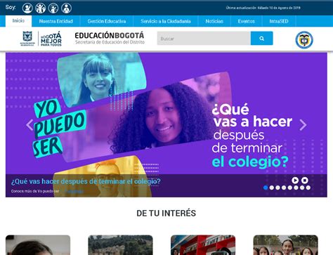 Regreso a clases en bogotá podría afectarse por las cuarentenas sectorizadas. Secretaría de Educación de Bogotá: Trámites en línea