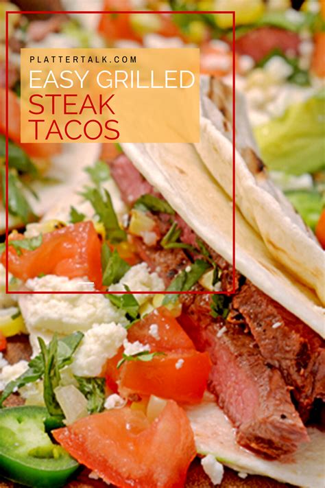 These Easy Grilled Steak Tacos Are Crazy Simple To Make Using Flank