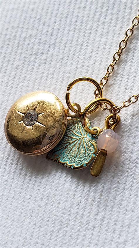 Locket Charm Necklace