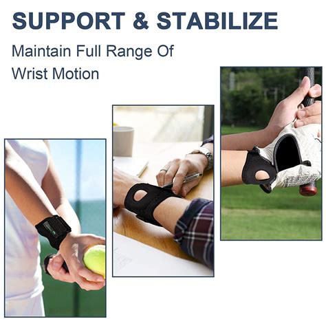 Tcare Adjustable Support Wrist Brace Tfcc Tear Triangular Fibrocartilage Injuries Ulnar Sided