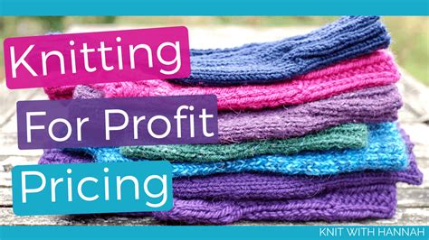 Knitting For Profit Pricing Lessons From The High Street Knit With