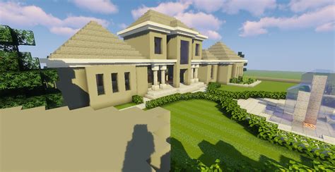 Minecraft Mansion Schematic