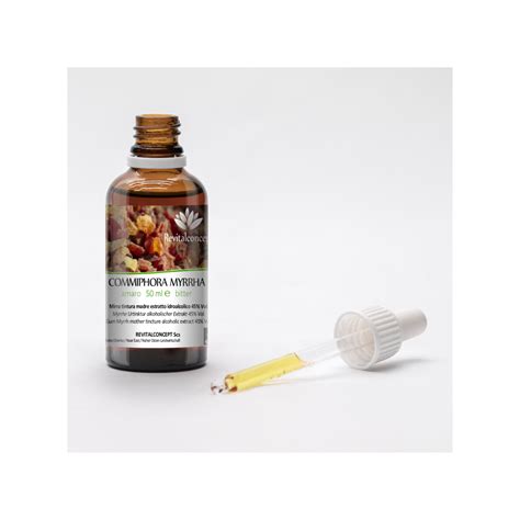 Gum Myrrh Ayurvedic Officinal Tincture Commiphora Myrrha Capacity 50