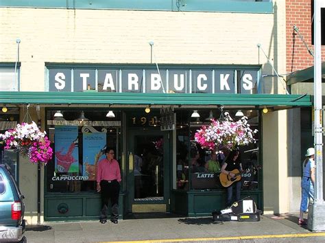 1st Starbucks In Seattle Been There Done That Pinterest