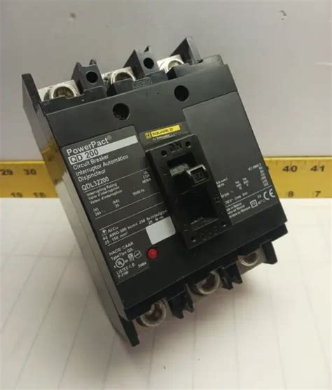 Square D Powerpact 200 Amp Circuit Breaker 240 Vac 3 Pole Qdl32200 247