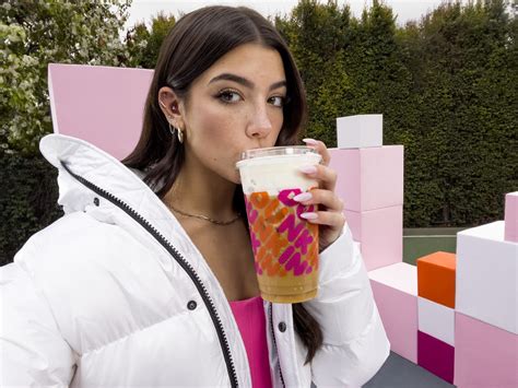 Tiktok Star Charli Damelio Launches New Dunkin Drink With Sweet Cold