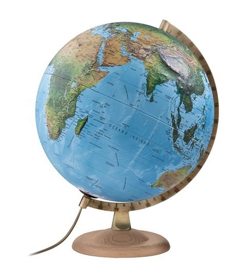 Classic R4 Relief Physical Political World Globe