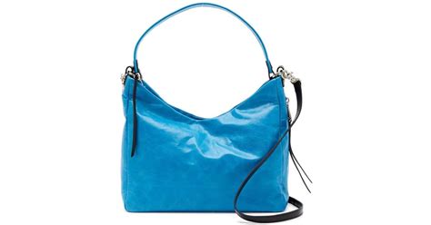 Hobo International Delilah Leather Shoulder Bag In Blue Lyst