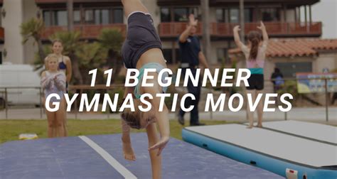 11 gymnastic skills for beginners basic gymnastics moves airtrack