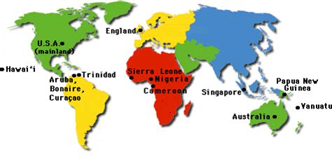 The world according to england. Language Varieties