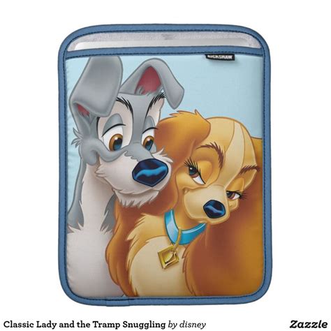 Classic Lady And The Tramp Snuggling Sleeve For Ipads Zazzle Disney