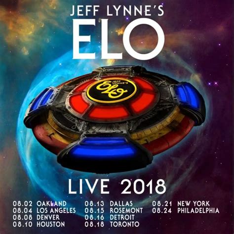 Jeff Lynnes Elo Announces First North American Tour Since 81