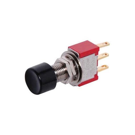 Spdt Momentary Solder Tail Pushbutton Switch