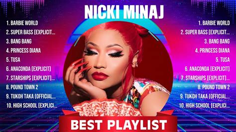 nicki minaj greatest hits full album ️ top songs full album ️ top 10 hits of all time youtube