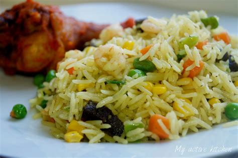 How To Make Nigerian Fried Rice My Active Kitchen