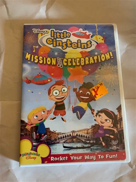 Disneys Little Einsteins Mission Celebration Dvd Tested Shelf00i Ebay