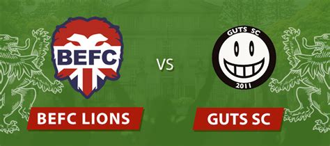 Befc Lions Vs Guts British Embassy Football Club Tokyo Japan Befc
