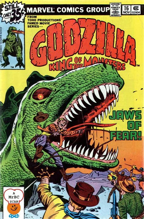 Godzilla 16 Marvel Comics Marvel Comic Books Marvel Comics Covers